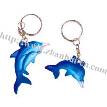 Plastic Elegant Dolphin Key Chain